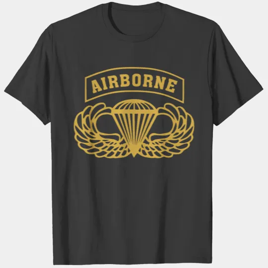 Airborne gift saying Jewish Hanukkah T-shirt