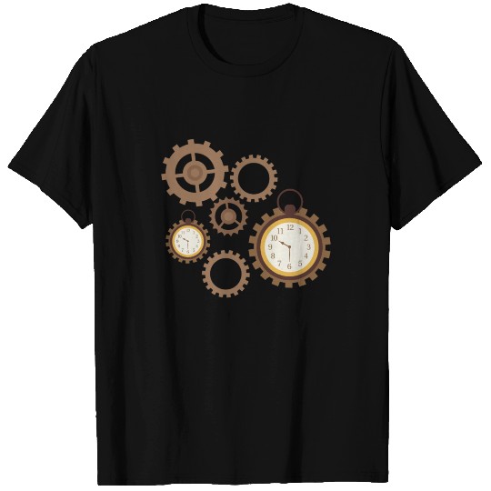 Clock Watch Time Travel Science Fiction Future T-shirt