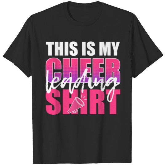 Discover This is My Cheerleading Shirt Cheerleader Cheer T-shirt