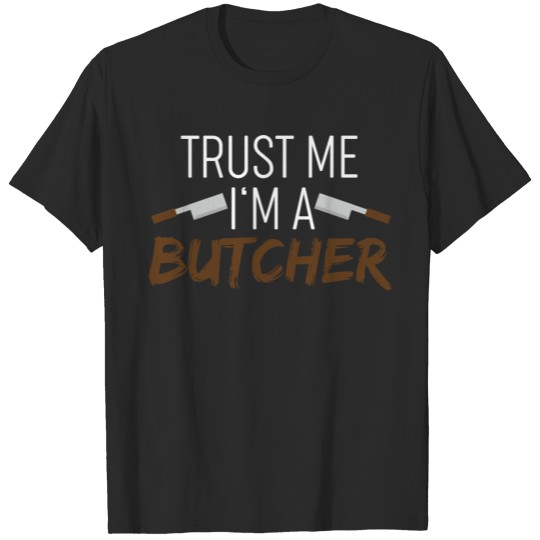 Discover Butcher Joke Saying Meat Slaughter Pork Butchers T-shirt