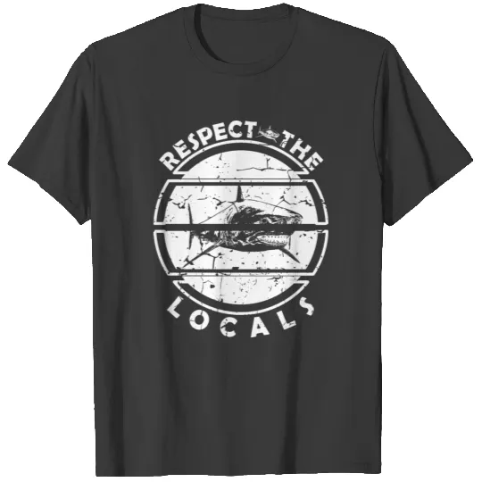 Respect the Locals Shark – Sea Animal T-shirt