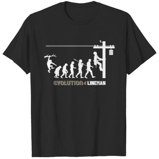 Discover Evolution of Lineman T-shirt