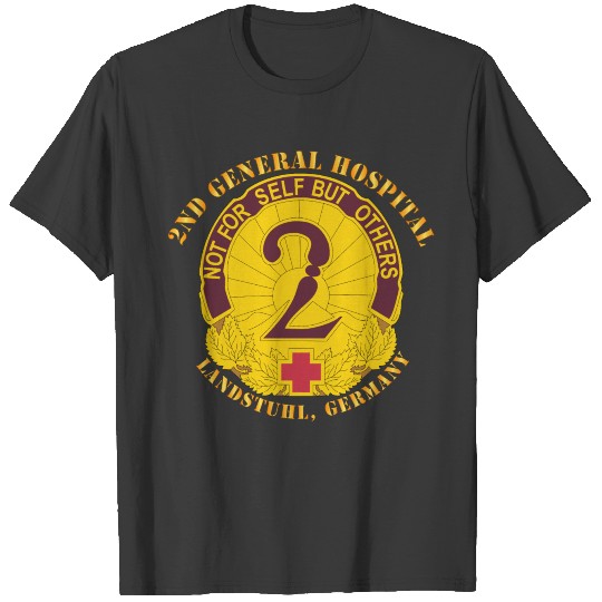 Army 2nd General Hospital Landstuhl Germany T-shirt