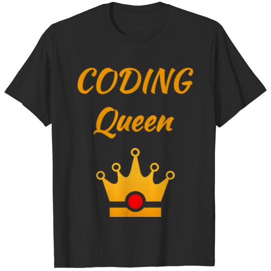 Discover Coding Queen, Coding Princess, Women in STEM Tech T-shirt