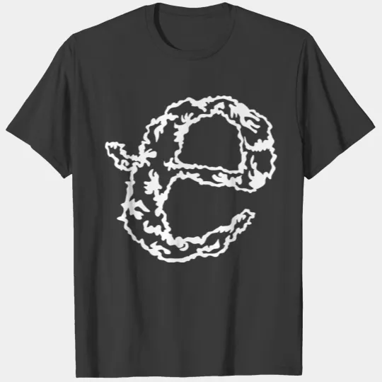 latin letters png horof latin low 01 ab e T-shirt