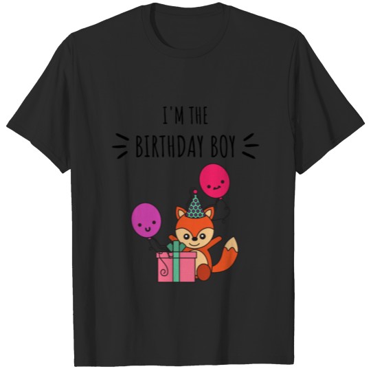 Discover I'm the birthday boy! cute bday saying gift idea T-shirt