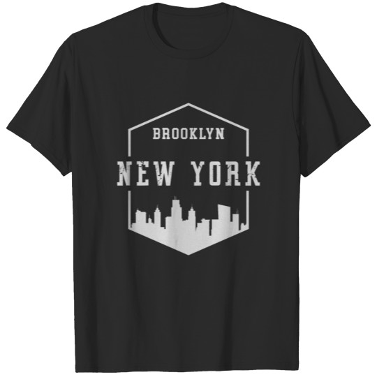 Discover BROOKLYN NEW YORK VINTAGE DESIGN T-shirt