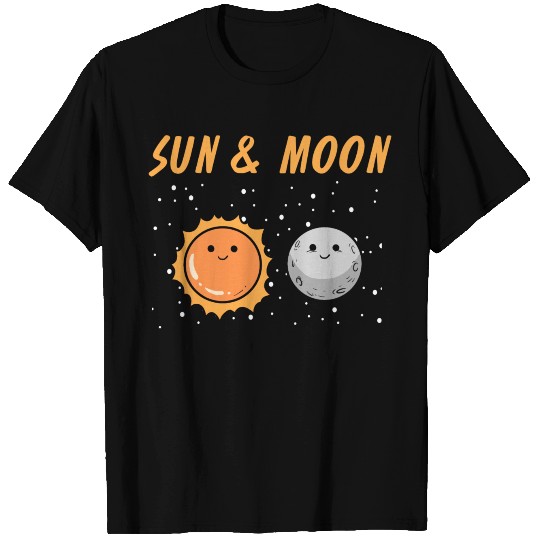 Sun & Moon Nature Lover Gift T-shirt