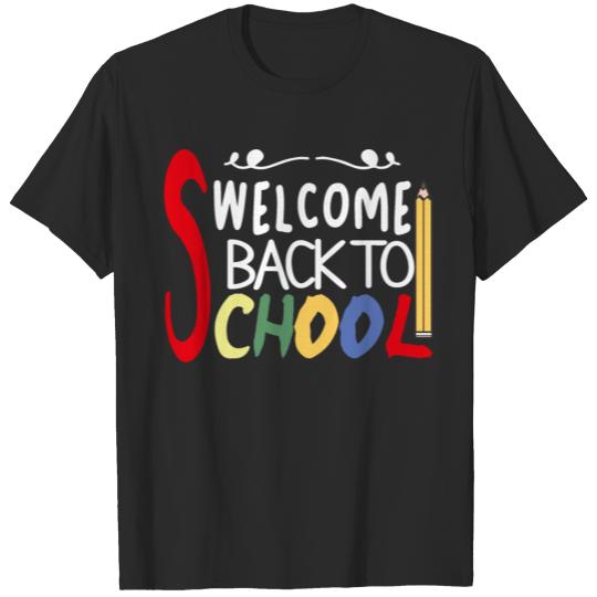 Discover Welcome Back To School Shirt T-shirt