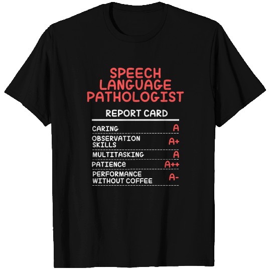 Speech Pathology Therapy Report Autism Awareness T-shirt