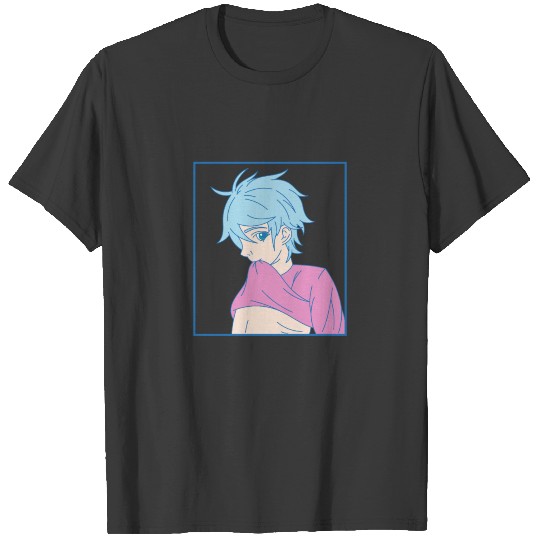 Anime Gay Boy Yaoi Design for a Femboy T-shirt