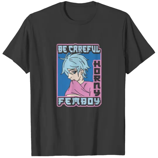 Anime Gay Boy Yaoi Design for a Femboy T-shirt