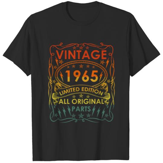 Discover 55 Years Old-Gift Costomer -Vintage 1965 55Th Birt T-shirt