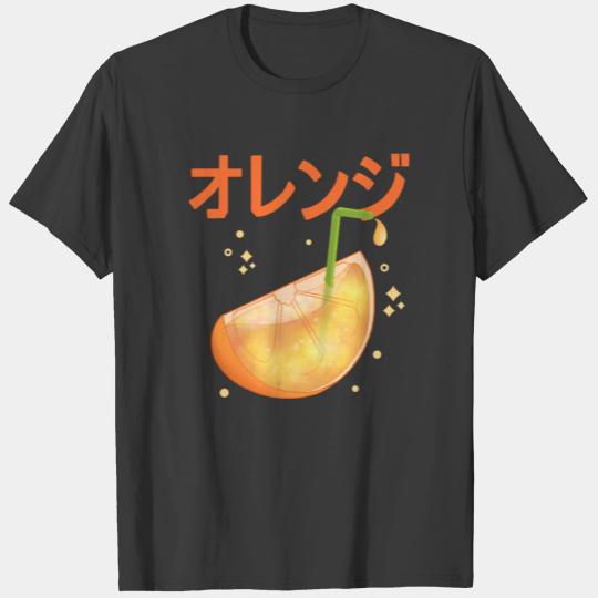 Kawaii Orange Juice T-shirt