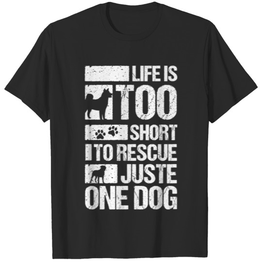 Discover Dogs Adopt Shirt T-shirt