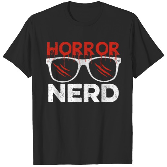 Discover Horror Nerd Design for a Horror Movie Fan T-shirt