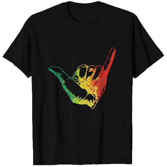 hang loose rasta T-shirt