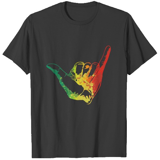 hang loose rasta T-shirt