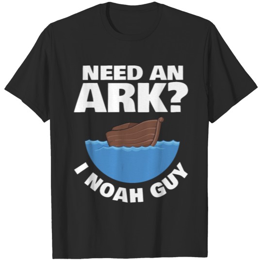 Christian Noah Ark Pun Funny Religion Apparel T-shirt