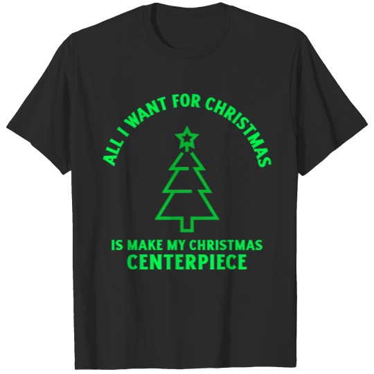 Discover Christmas centerpiece T-shirt