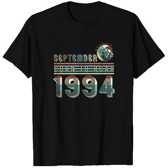 Born 1994 September Lion Gift T-shirt