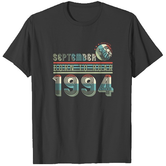 Born 1994 September Lion Gift T-shirt