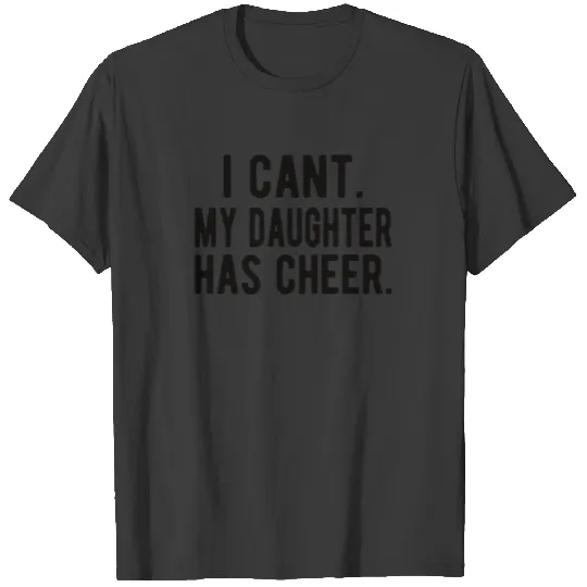 Proud Cheer Dad Fathers Day Gifts Cheerleading Dad T-shirt