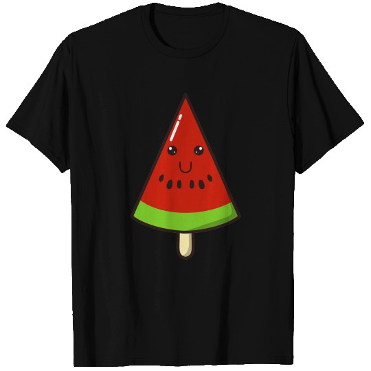 Cute Kawaii Watermelon Ice Cream T-shirt