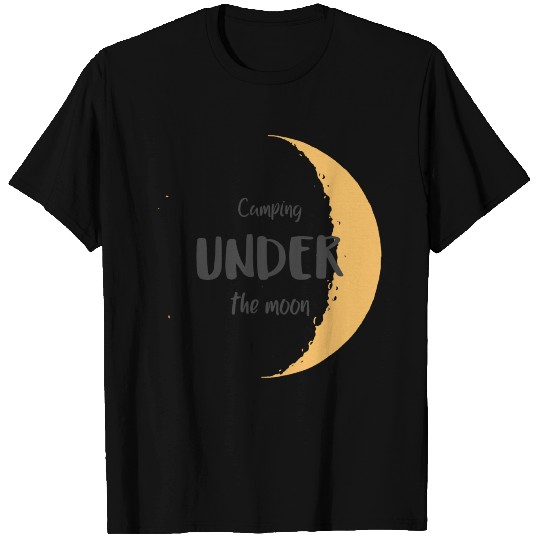 Camping Under The Moon T-shirt