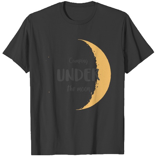 Camping Under The Moon T-shirt