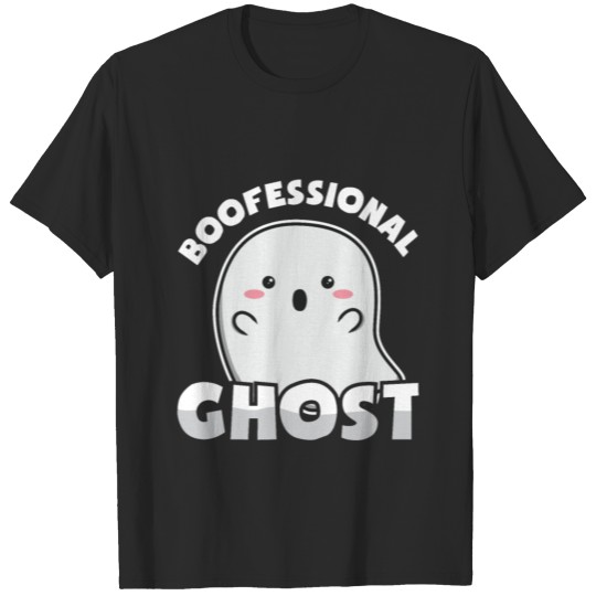 Discover Boofessional Ghost Pun for a Halloween Nerd T-shirt