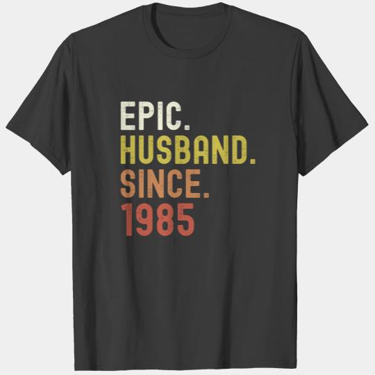 36th Wedding Anniversary Gift 1985 T-shirt