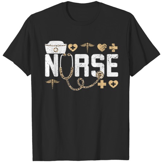 Discover Living Scrub Life Gifts Stethoscope Heart Nurses T-shirt