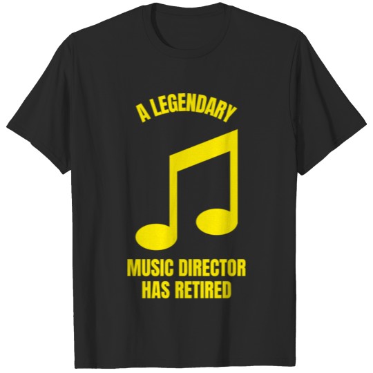 Discover A legendary music director has retired T-shirt