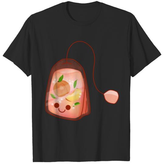 Peach Tea Bag T-shirt