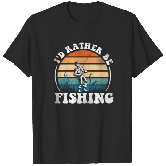 Fishing Retro Vintage T-shirt