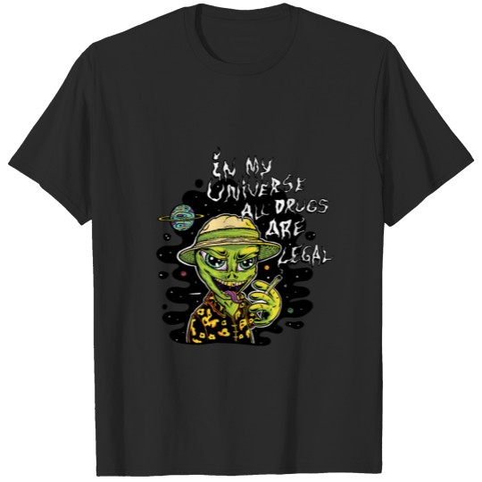 Flying Alien T-shirt