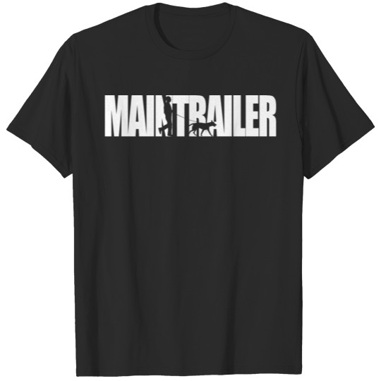 Discover Mantrailing silhouette finding dog dogs T-shirt