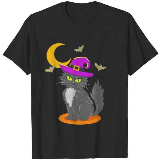 Discover Halloween Cat Halloween Costume T-shirt