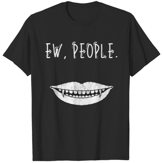 Ew People Mouth Fangs T-shirt