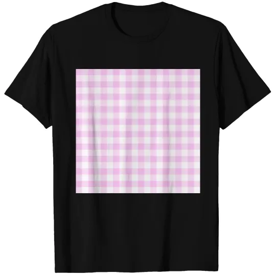pastel pink gingham stylish cute girly phone case T-shirt