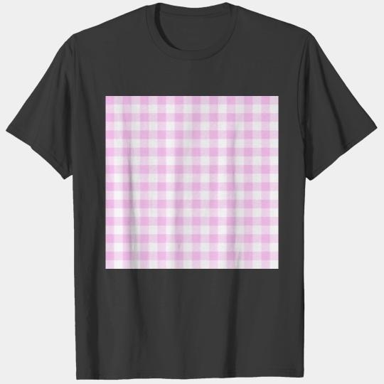pastel pink gingham stylish cute girly phone case T-shirt