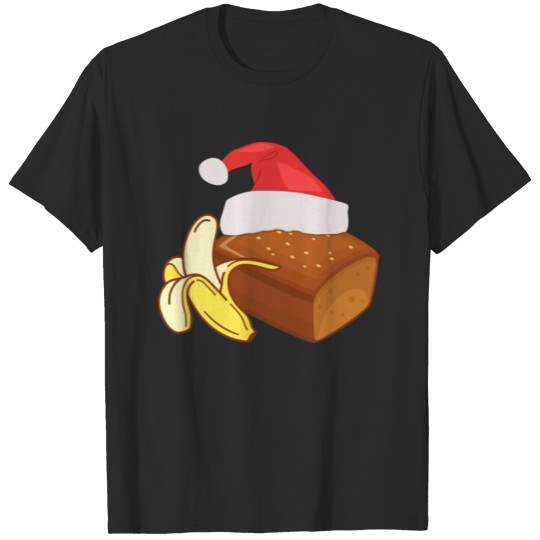Banana Bread Santa Claus Gift T-shirt
