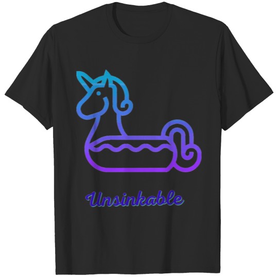 Discover Unsinkable Unicorn T-shirt