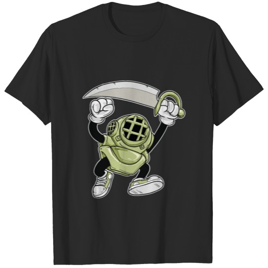 Discover ComicStyle Diver Sword T-shirt