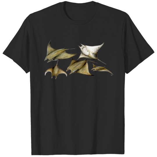 Chilean devil Fish manta Ray Mobula tarapacana T-shirt