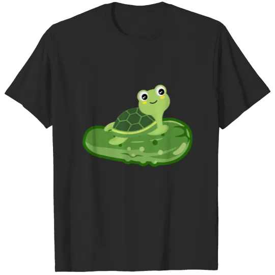 Discover Pickles Turtle Cucumber Gherkin Children T-shirt