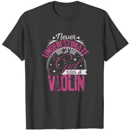 Violin Girl T-shirt