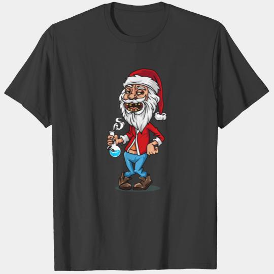Christmas T ShirtChristmas Santa Claus Bad Boy T-shirt
