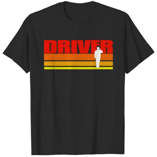 Discover Retro Driver Present Idea T-shirt